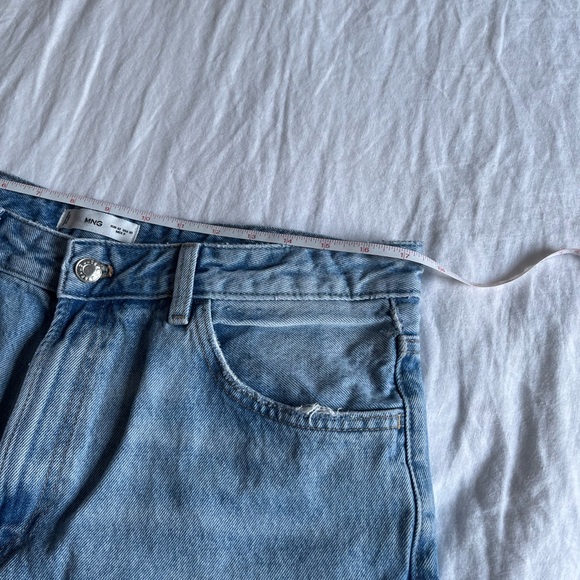 Mango Miami Mid-Rise Straight Fit Jeans - Picture 4 of 6
